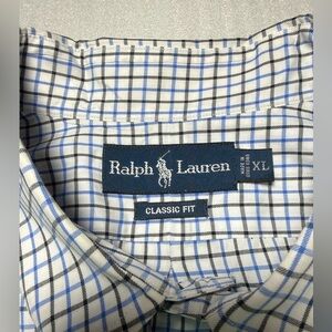 NWOT Ralph Lauren Classic Fit Men’s Button-Down Shirt – XL | 100% Cotton